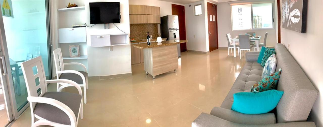 Palmetto Bocagrande Oceanfront Cartagena Exterior foto