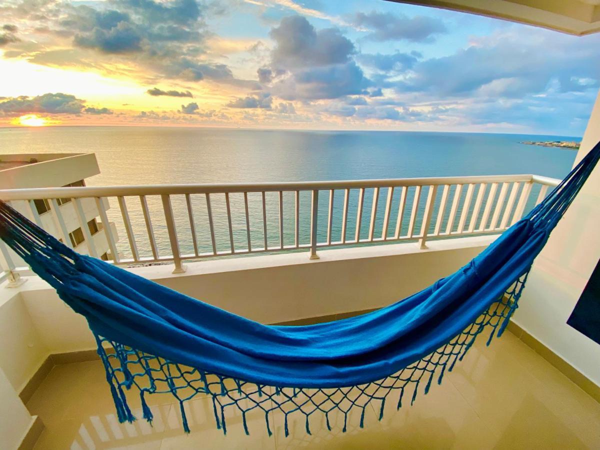Palmetto Bocagrande Oceanfront Cartagena Exterior foto